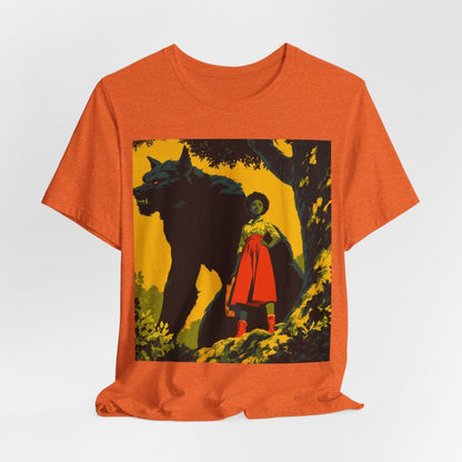 Bad Wolf Shirt - Afrocentric Art by The Trini Gee
