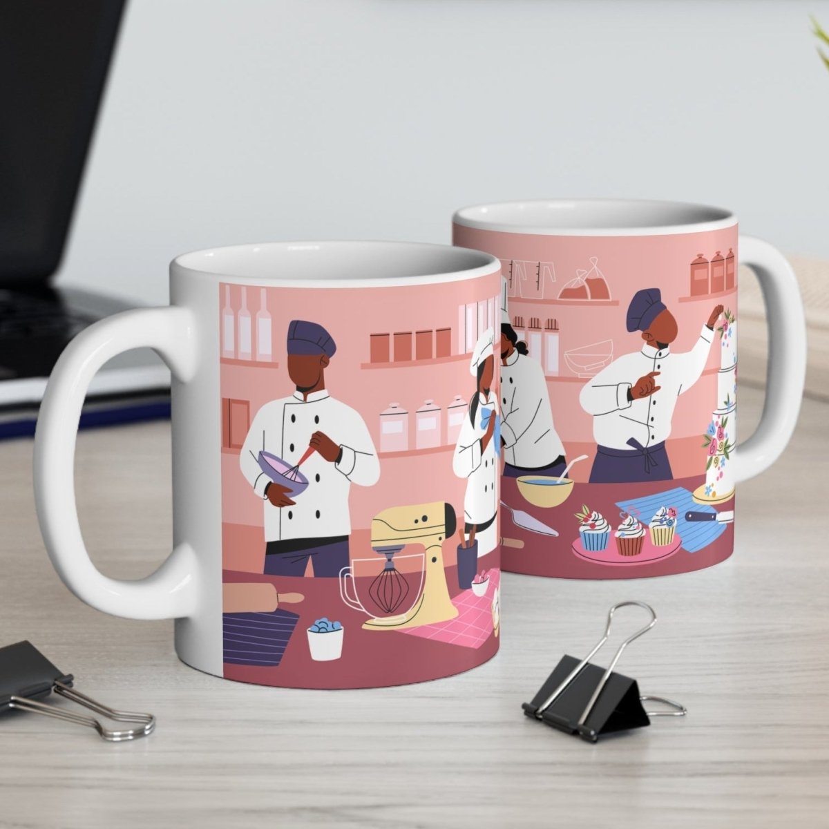 Bakery Mug - Afrocentric Art by The Trini Gee