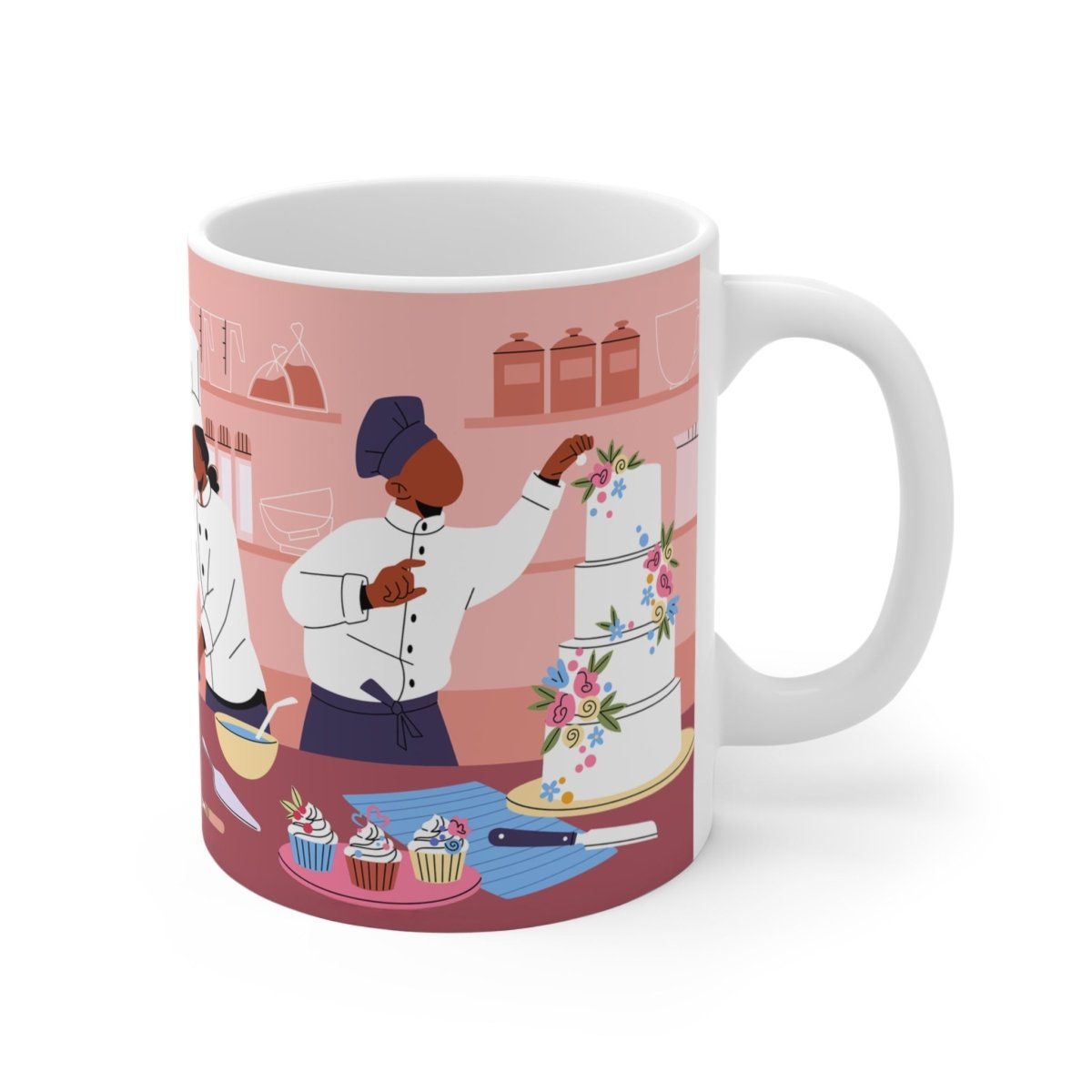 Bakery Mug - Afrocentric Art by The Trini Gee