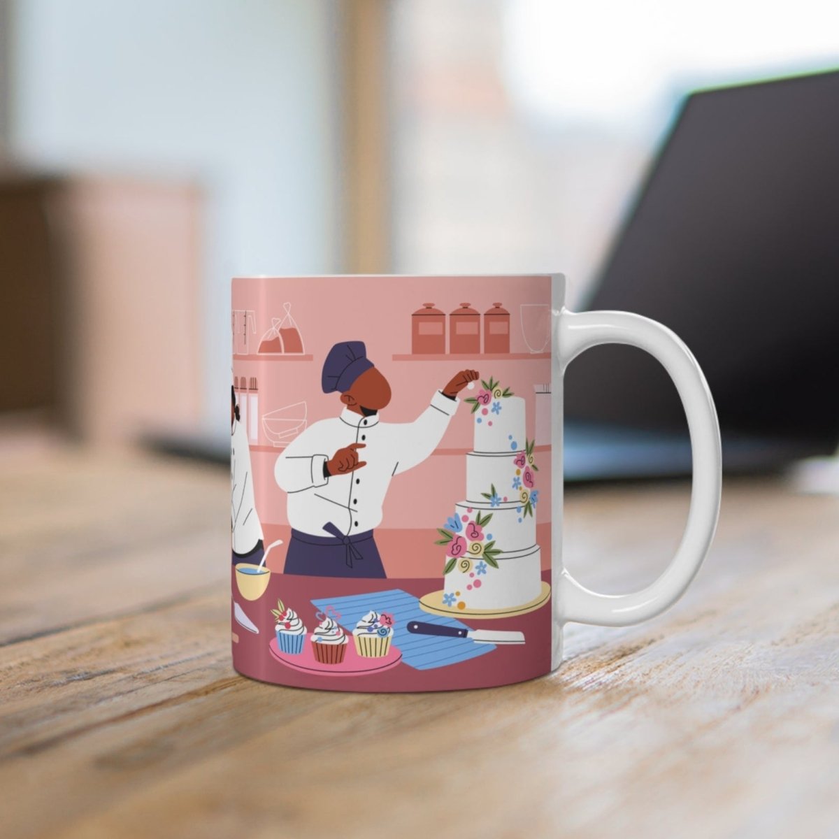 Bakery Mug - Afrocentric Art by The Trini Gee