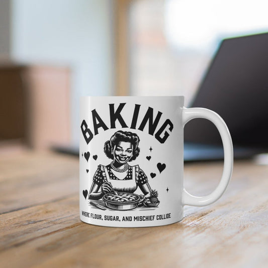 Baking Mug - Afrocentric Art by The Trini Gee