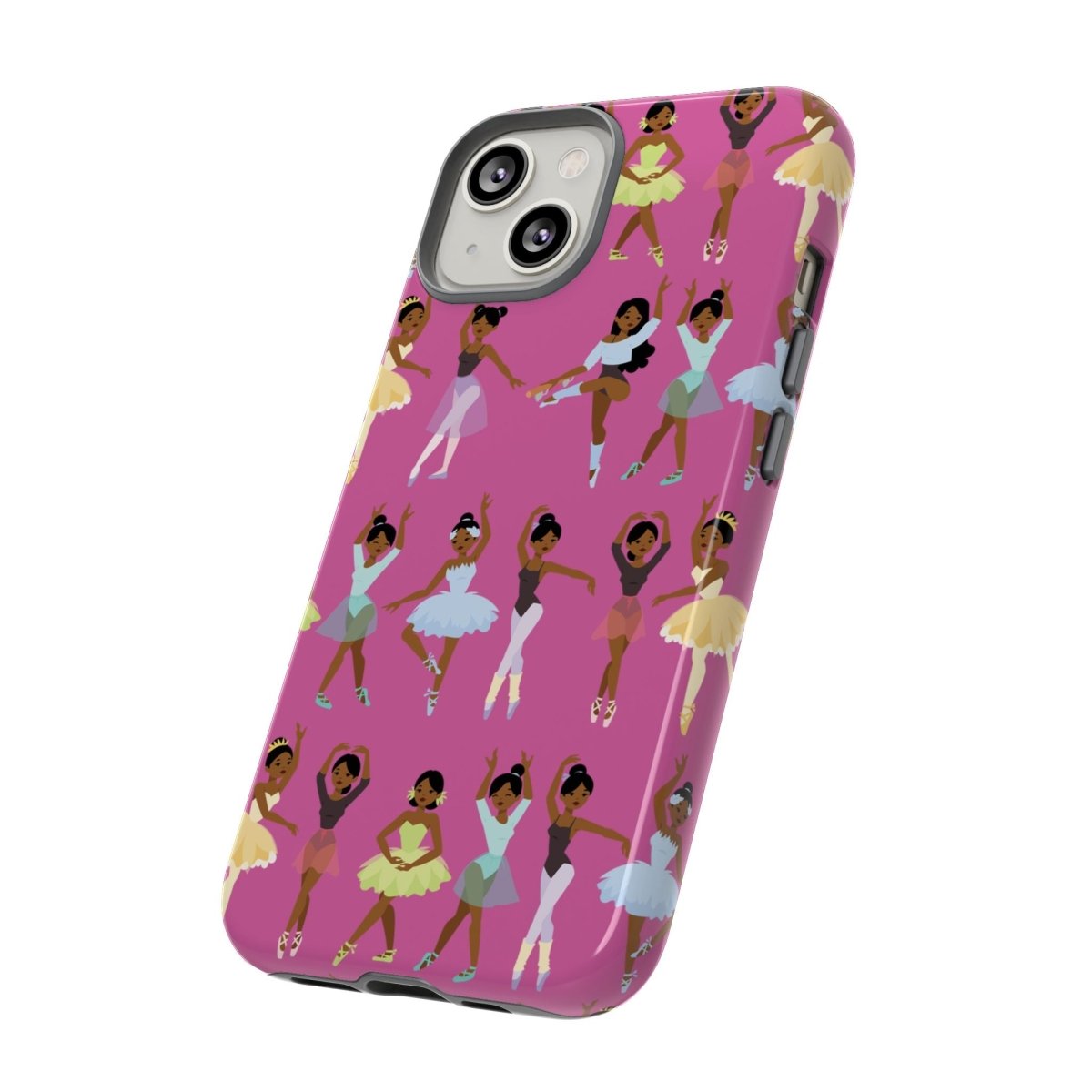 Ballerinas Phone Case - Afrocentric Art by The Trini Gee