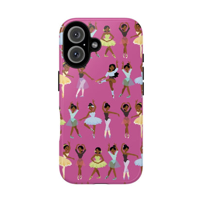 Ballerinas Phone Case - Afrocentric Art by The Trini Gee