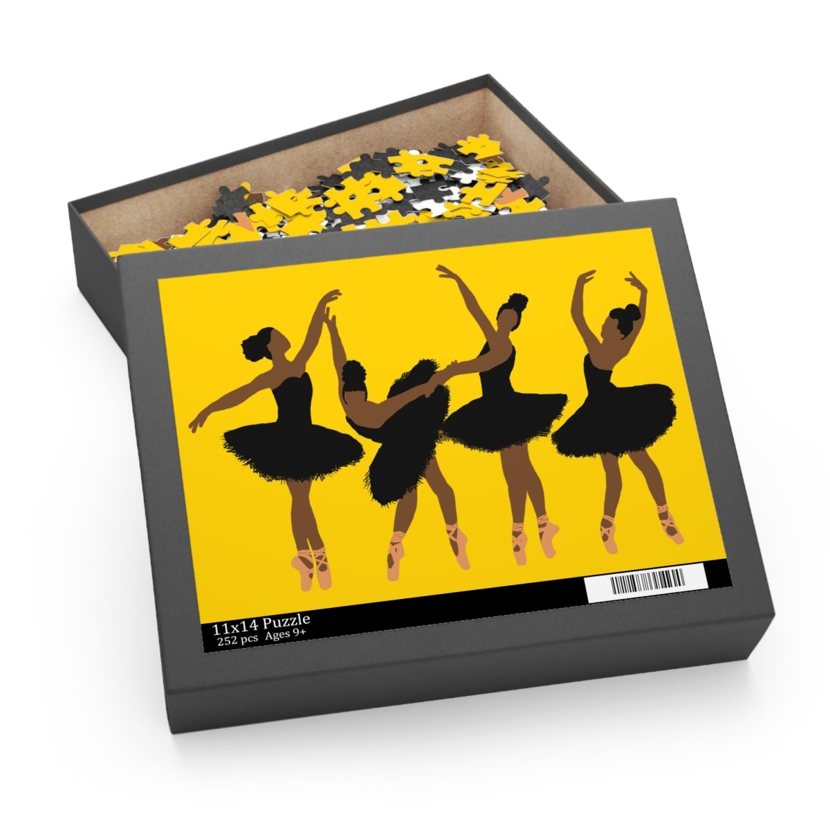 Ballerinas Puzzle - Afrocentric Art by The Trini Gee