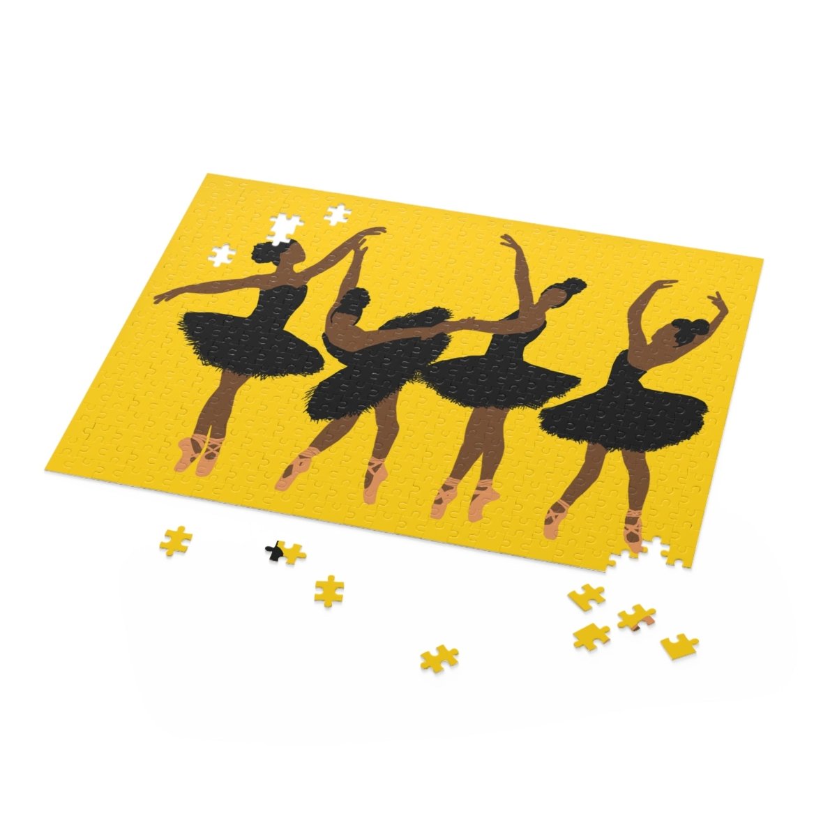 Ballerinas Puzzle - Afrocentric Art by The Trini Gee