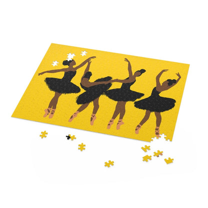 Ballerinas Puzzle - Afrocentric Art by The Trini Gee