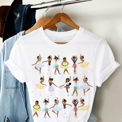 Ballerinas Shirt - Afrocentric Art by The Trini Gee
