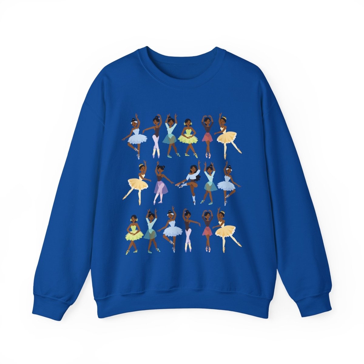 Ballerinas Sweatshirt - Afrocentric Art by The Trini Gee