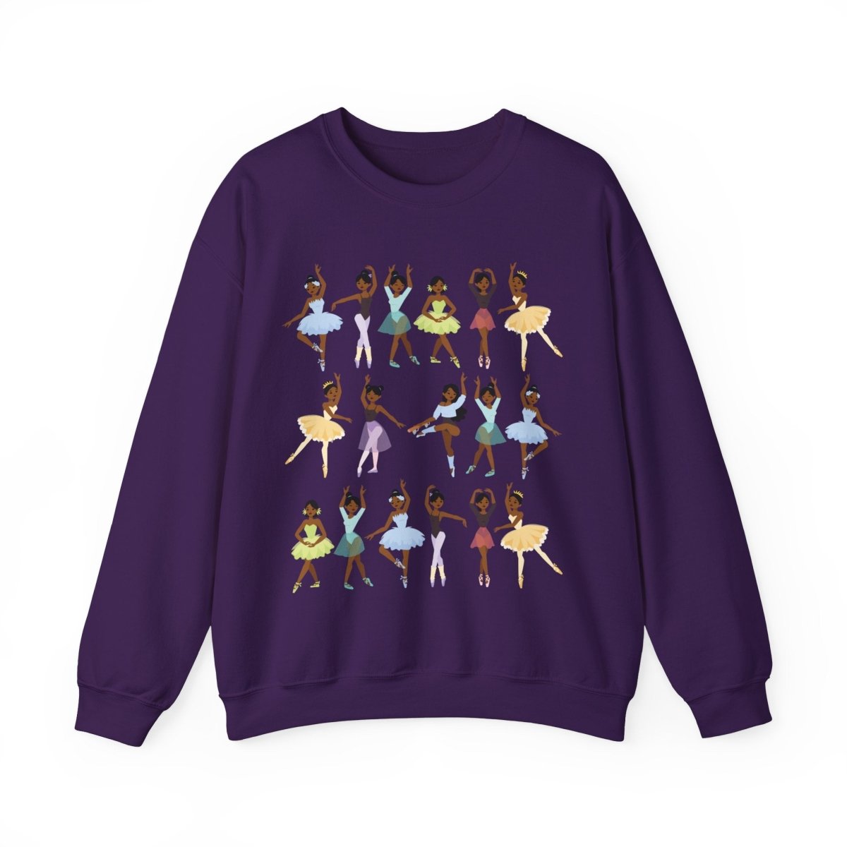 Ballerinas Sweatshirt - Afrocentric Art by The Trini Gee