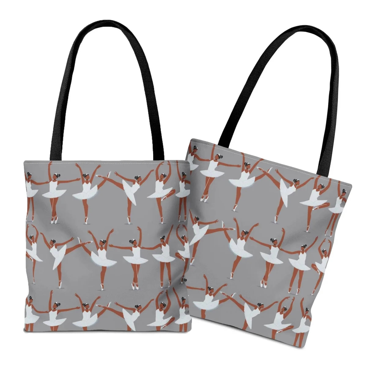 Ballerinas Tote Bag - Afrocentric Art by The Trini Gee