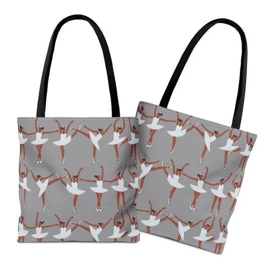 Ballerinas Tote Bag - Afrocentric Art by The Trini Gee