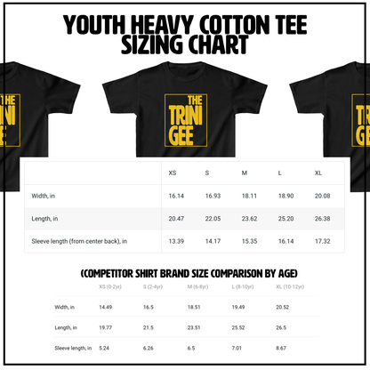 Ballerinas Youth Tee - Afrocentric Art by The Trini Gee