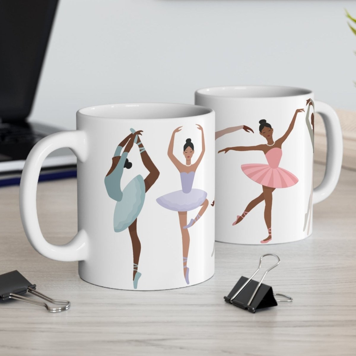 Ballet Boys Mug - Afrocentric Art by The Trini Gee