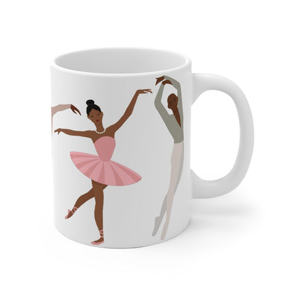 Ballet Boys Mug - Afrocentric Art by The Trini Gee