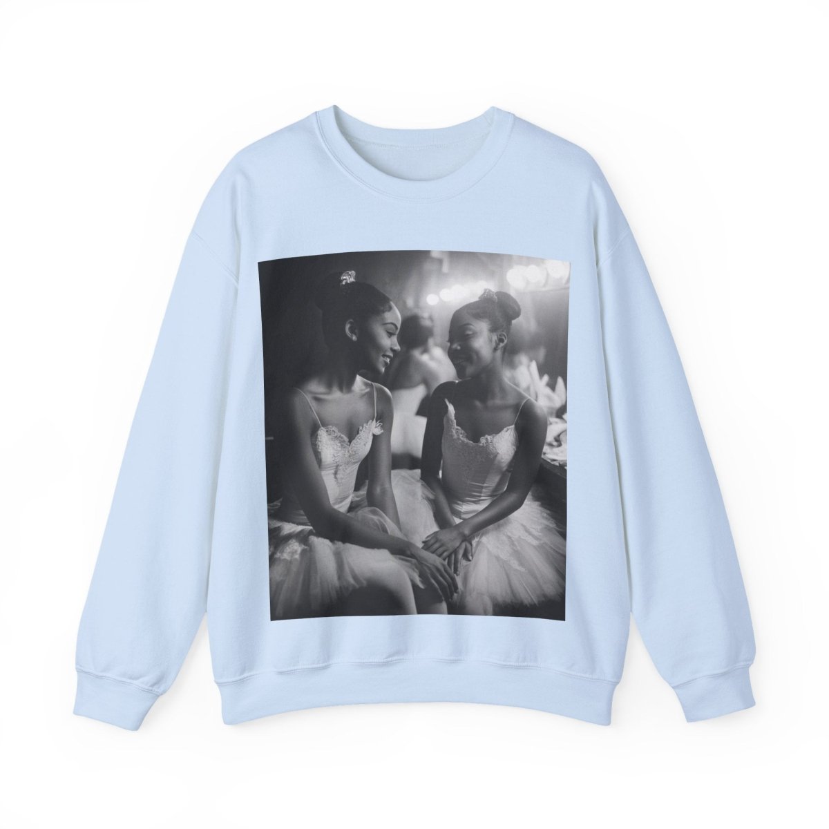 Ballet Dancers Sweatshirt - Afrocentric Art by The Trini Gee