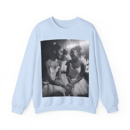 Ballet Dancers Sweatshirt - Afrocentric Art by The Trini Gee