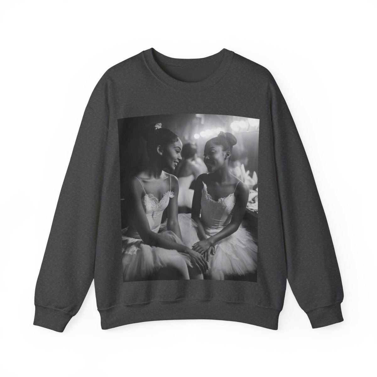 Ballet Dancers Sweatshirt - Afrocentric Art by The Trini Gee