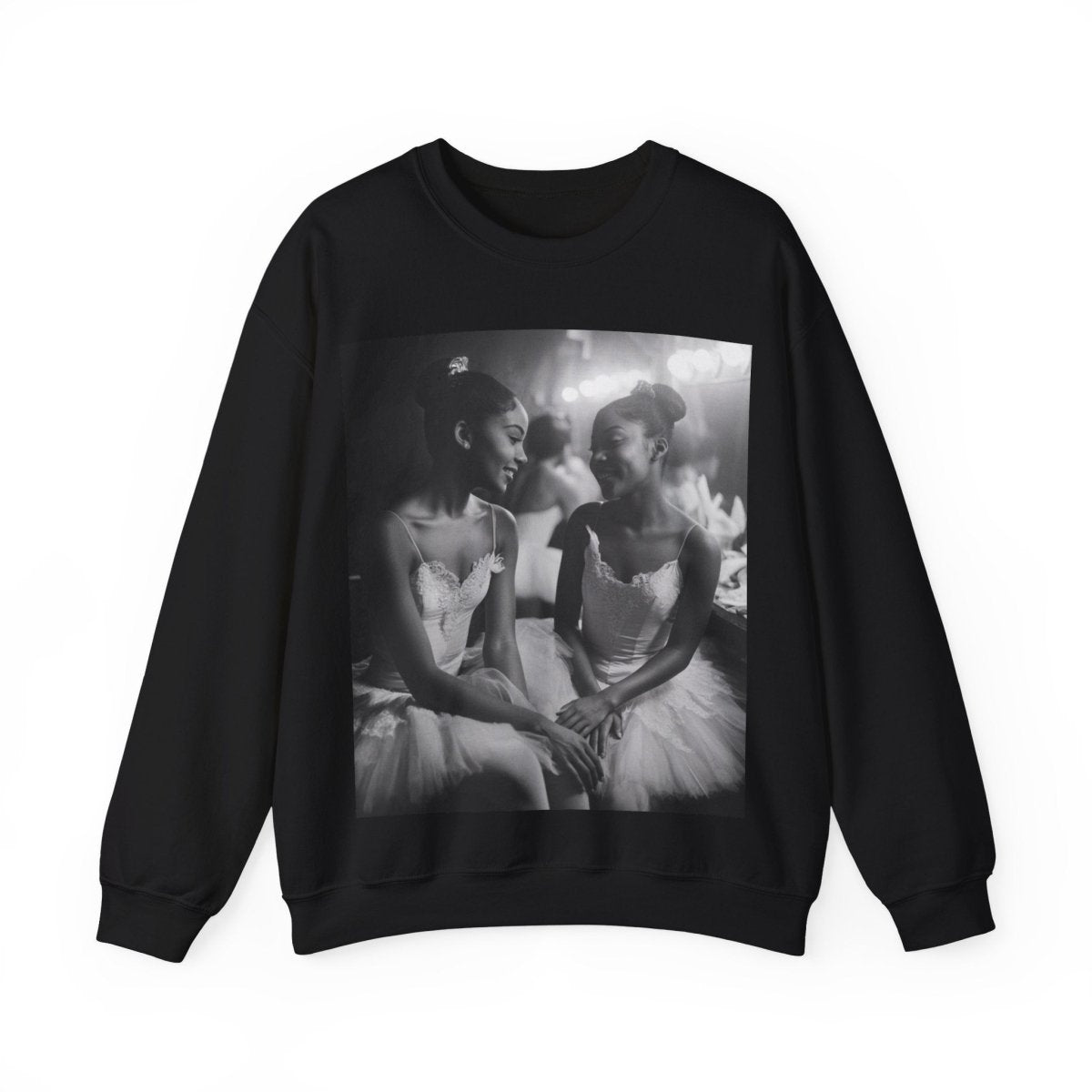 Ballet Dancers Sweatshirt - Afrocentric Art by The Trini Gee