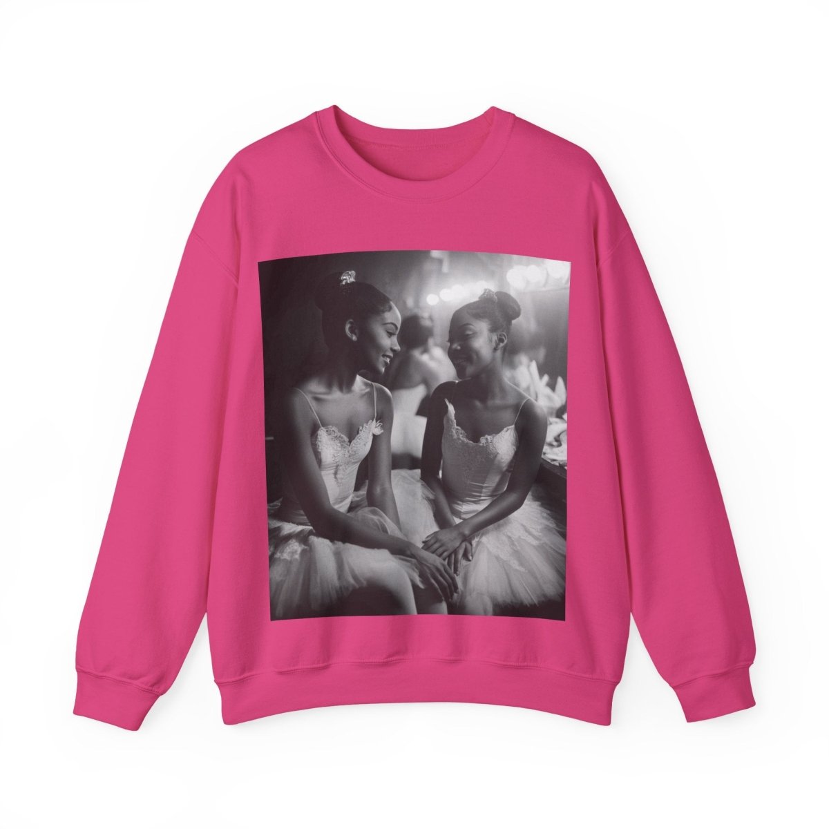 Ballet Dancers Sweatshirt - Afrocentric Art by The Trini Gee