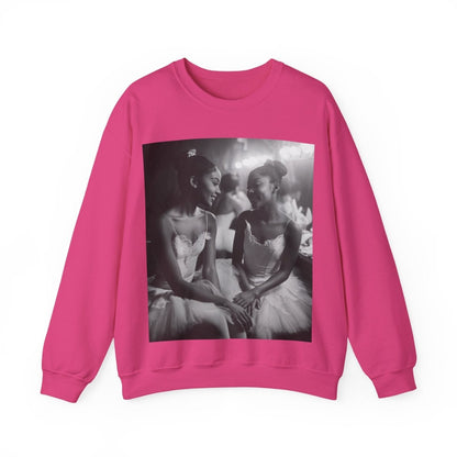 Ballet Dancers Sweatshirt - Afrocentric Art by The Trini Gee