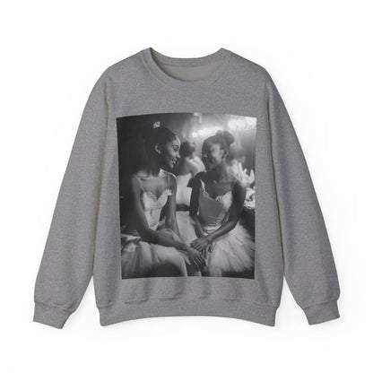 Ballet Dancers Sweatshirt - Afrocentric Art by The Trini Gee