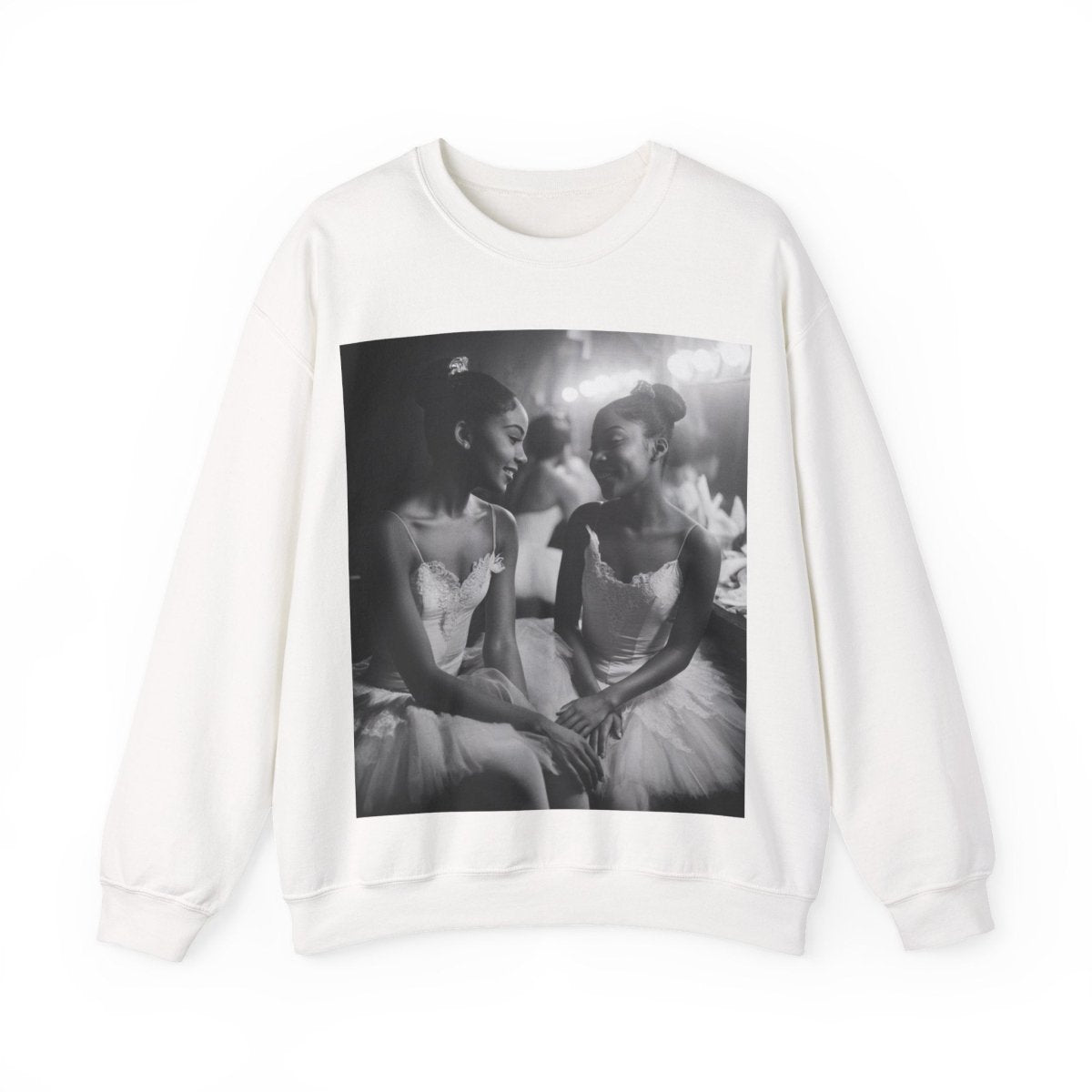 Ballet Dancers Sweatshirt - Afrocentric Art by The Trini Gee