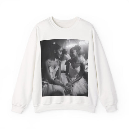 Ballet Dancers Sweatshirt - Afrocentric Art by The Trini Gee