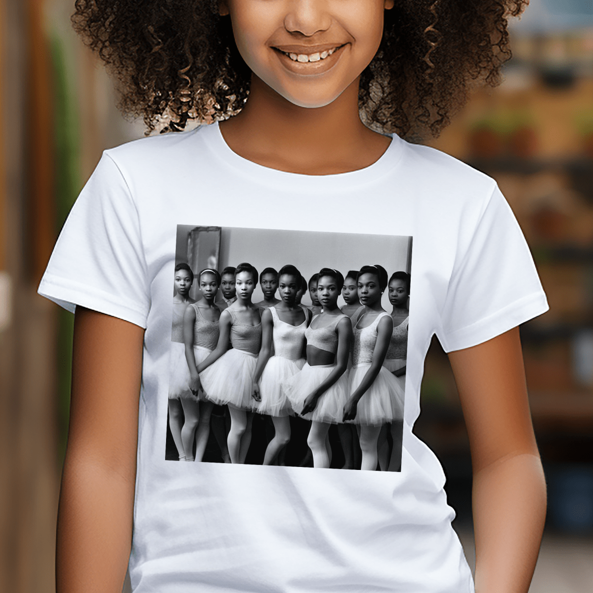 Ballet Dancers Youth Tee - Afrocentric Art by The Trini Gee