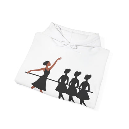 Ballet Mistress Hoodie - Afrocentric Art by The Trini Gee
