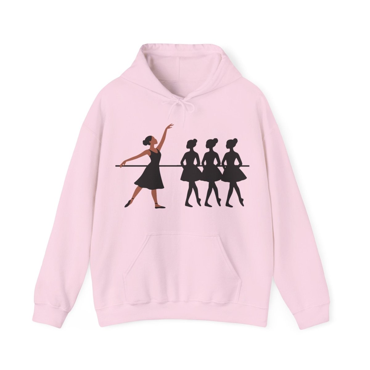 Ballet Mistress Hoodie - Afrocentric Art by The Trini Gee