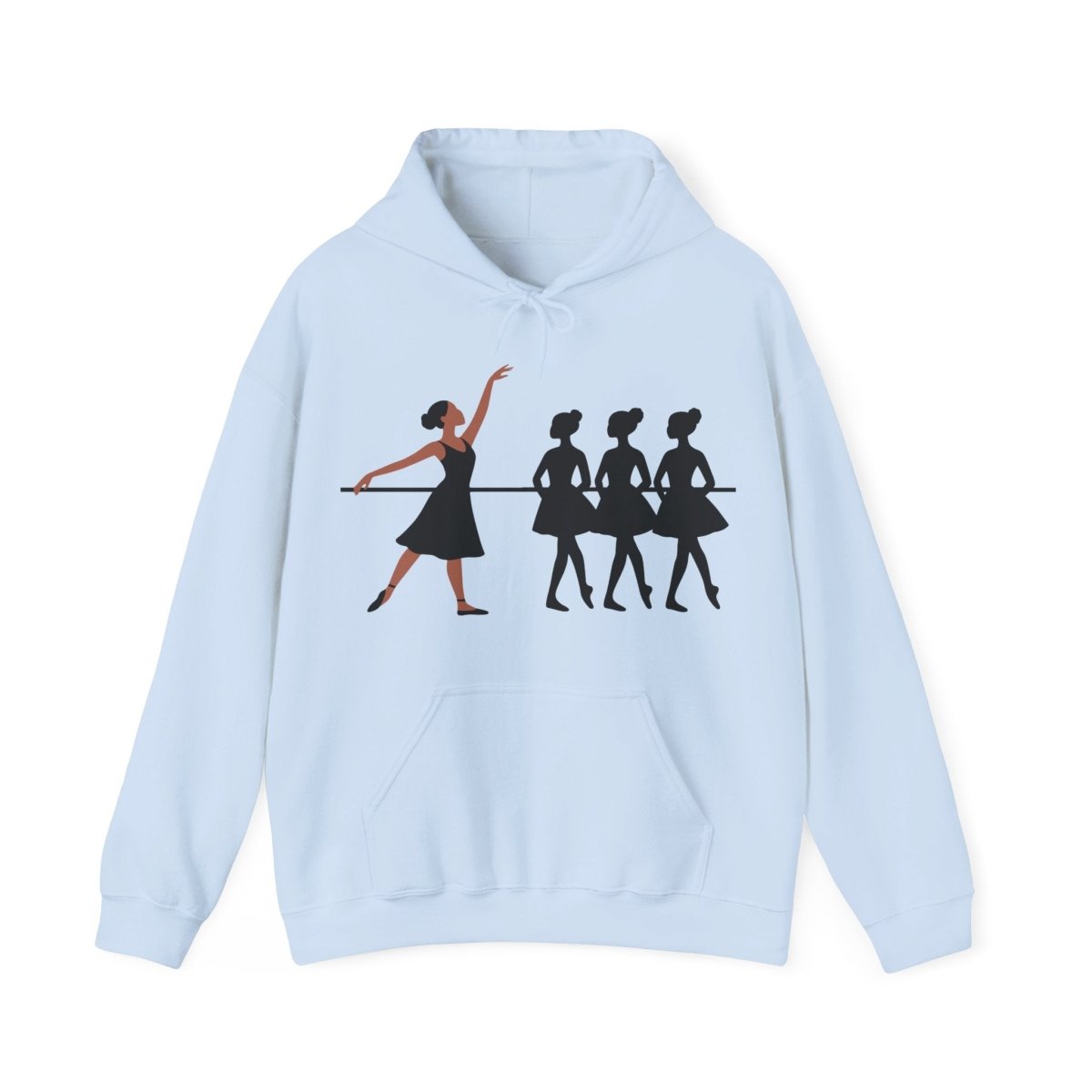 Ballet Mistress Hoodie - Afrocentric Art by The Trini Gee