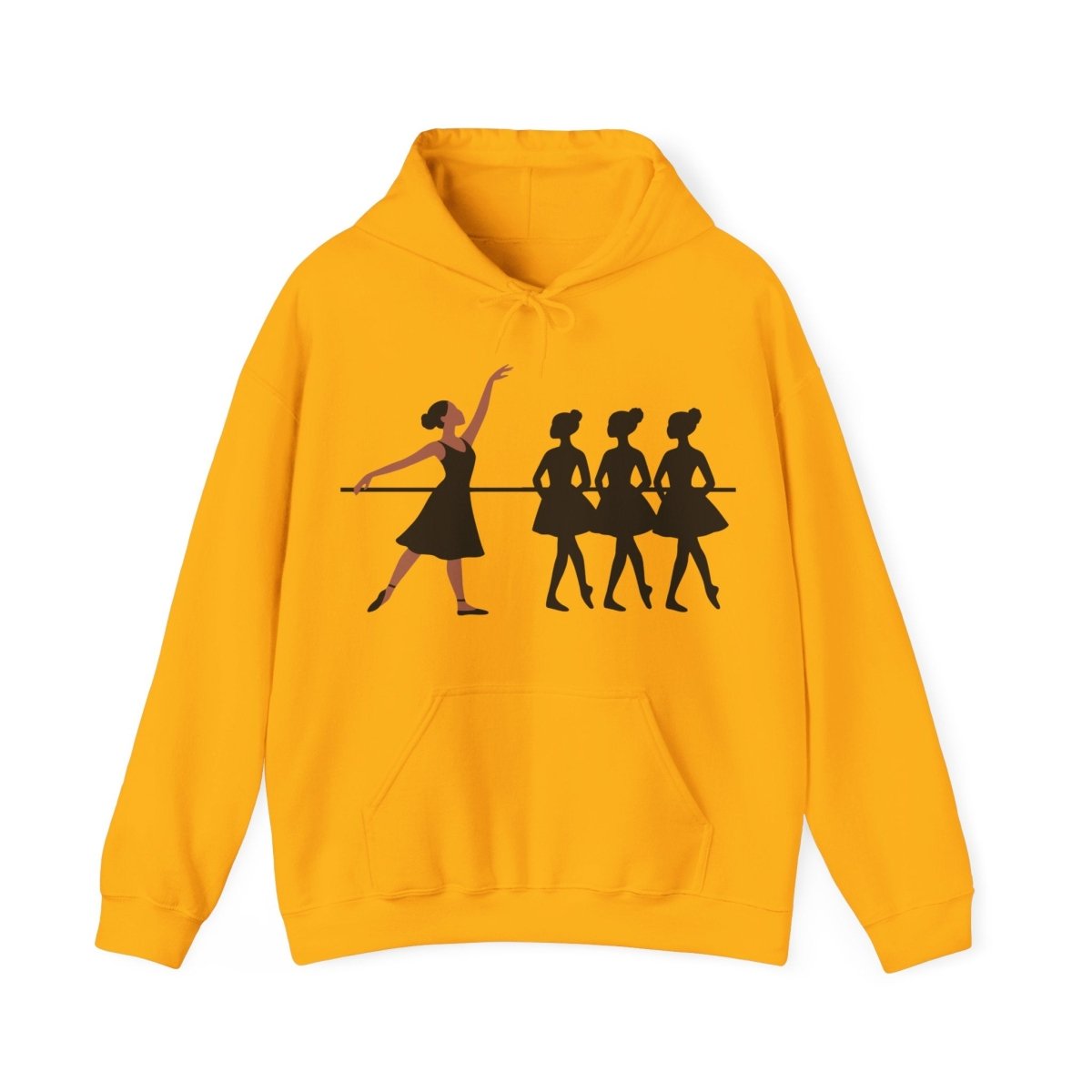 Ballet Mistress Hoodie - Afrocentric Art by The Trini Gee