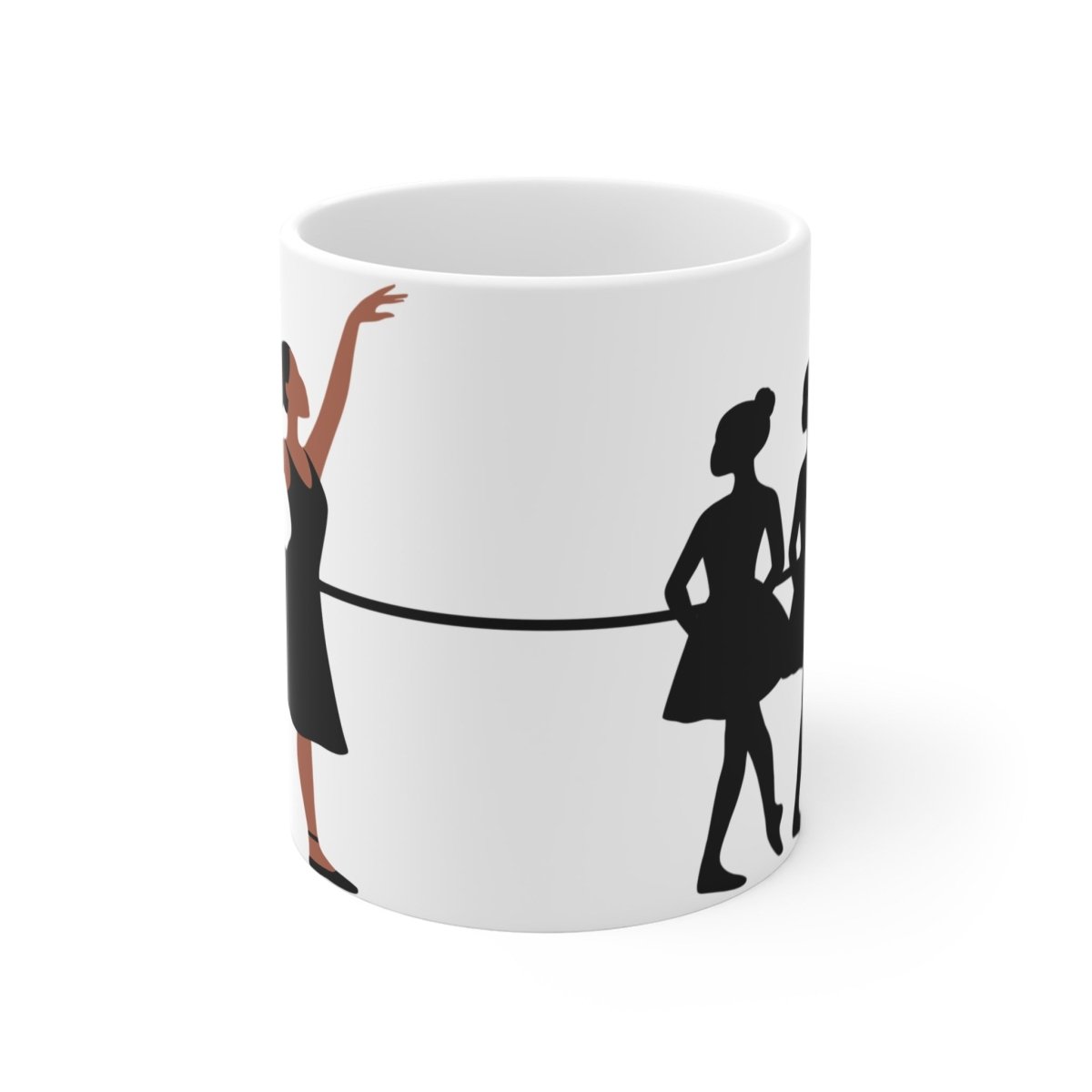 Ballet Mistress Mug - Afrocentric Art by The Trini Gee
