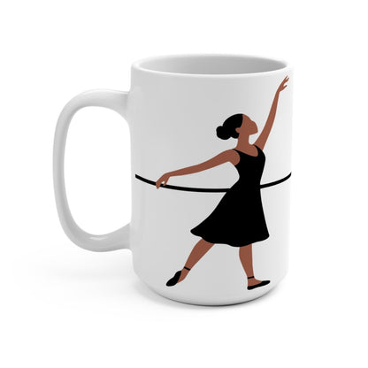 Ballet Mistress Mug - Afrocentric Art by The Trini Gee