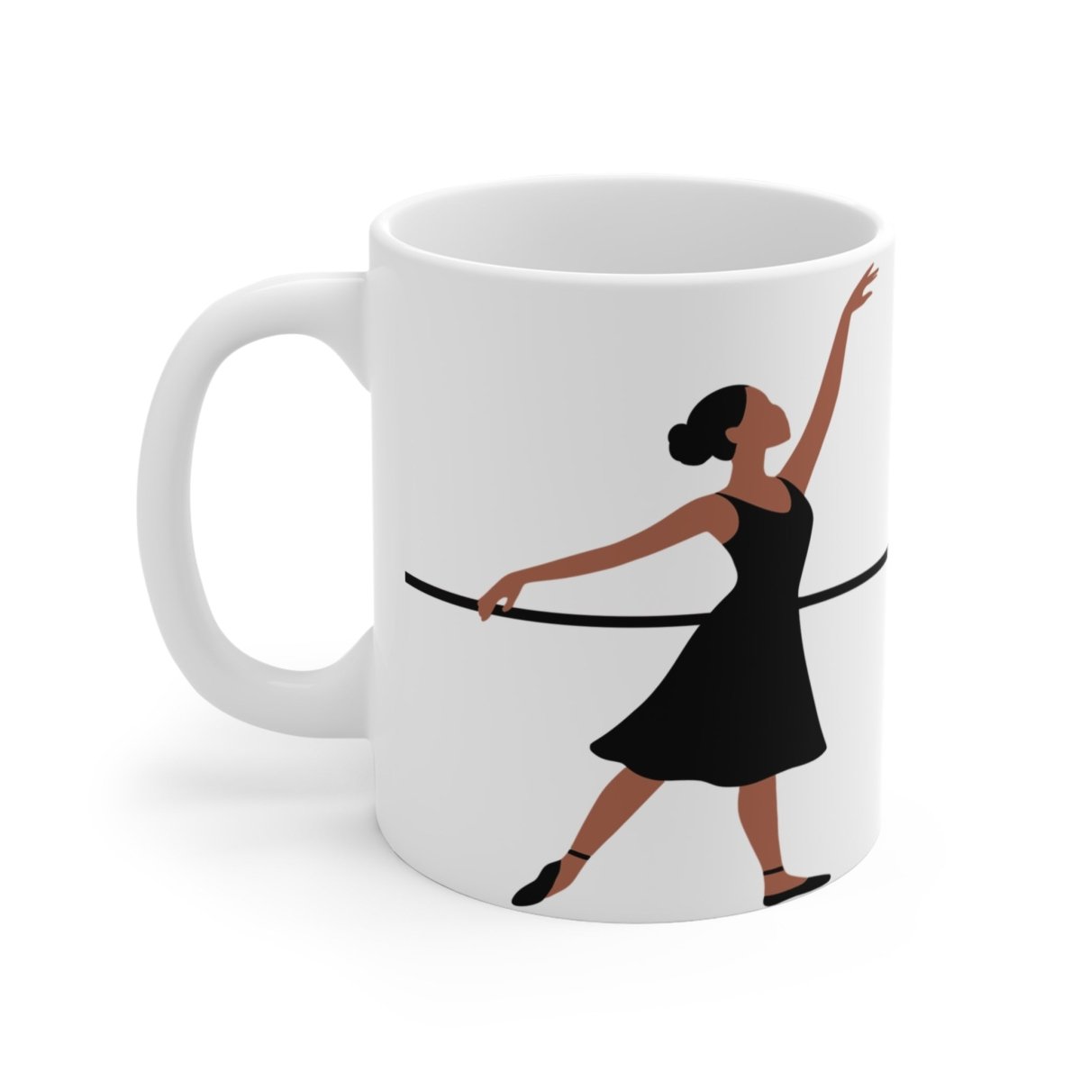 Ballet Mistress Mug - Afrocentric Art by The Trini Gee