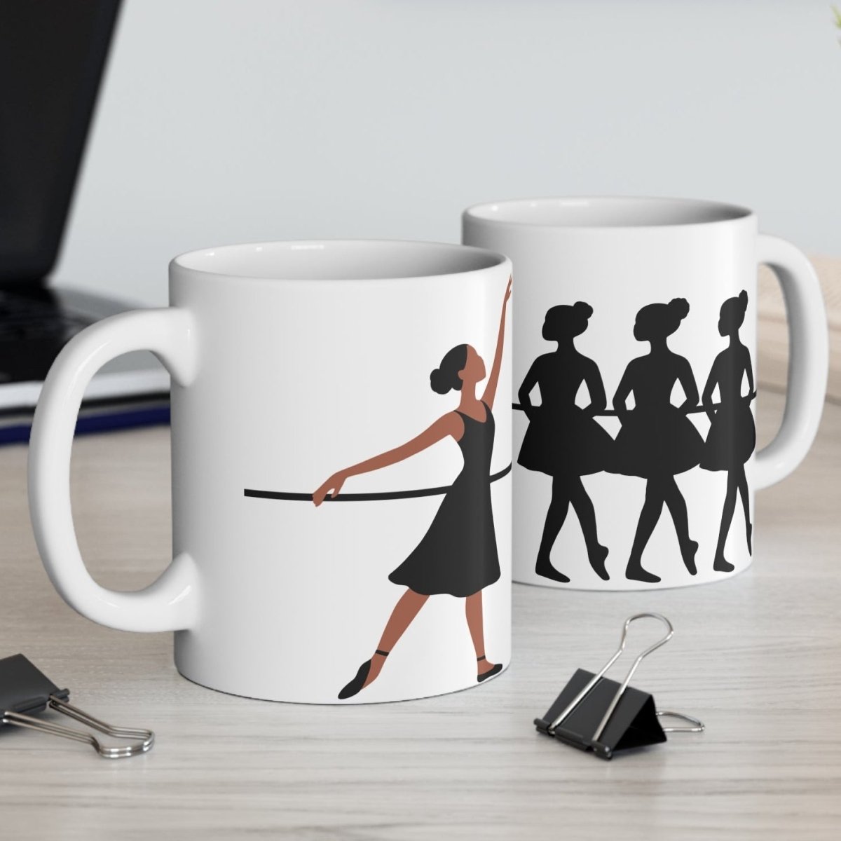 Ballet Mistress Mug - Afrocentric Art by The Trini Gee