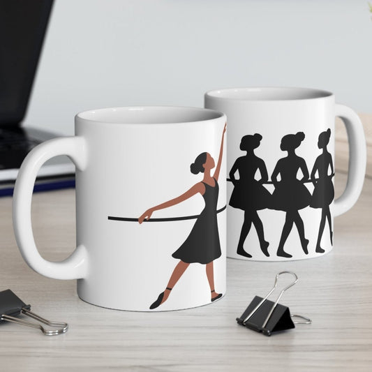 Ballet Mistress Mug - Afrocentric Art by The Trini Gee