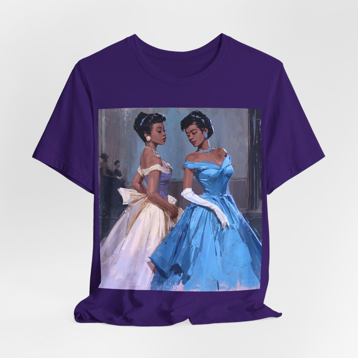Ballroom Ladies T-Shirt - Afrocentric Art by The Trini Gee