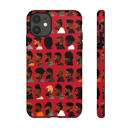 Barber Cuts Phone Case - Afrocentric Art by The Trini Gee