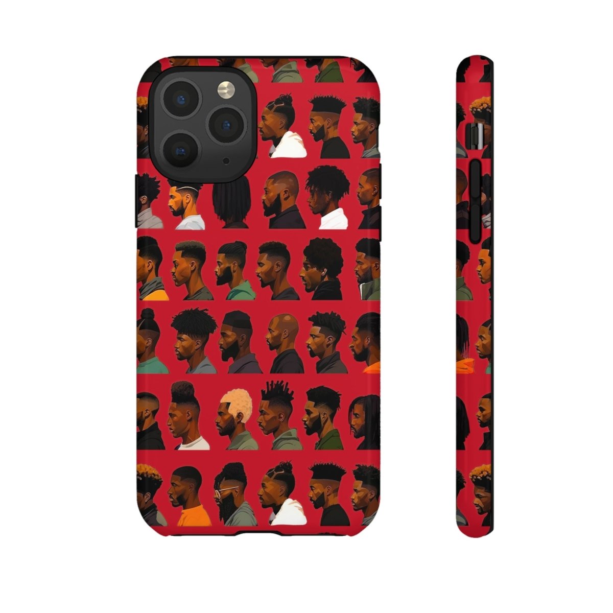 Barber Cuts Phone Case - Afrocentric Art by The Trini Gee