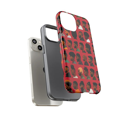 Barber Cuts Phone Case - Afrocentric Art by The Trini Gee