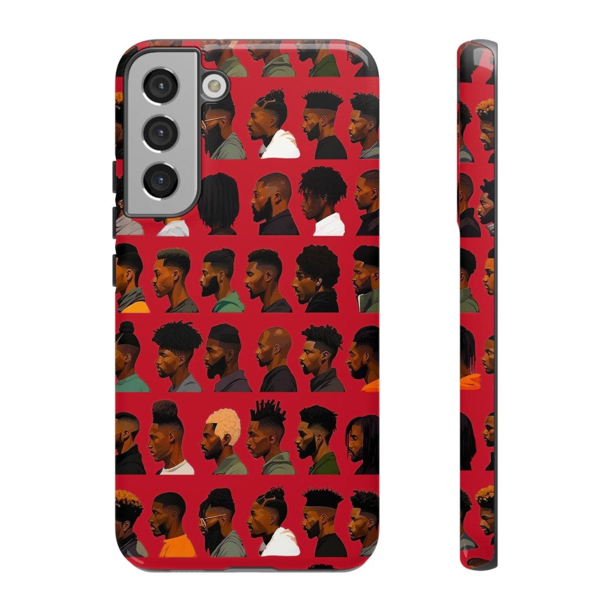 Barber Cuts Phone Case - Afrocentric Art by The Trini Gee