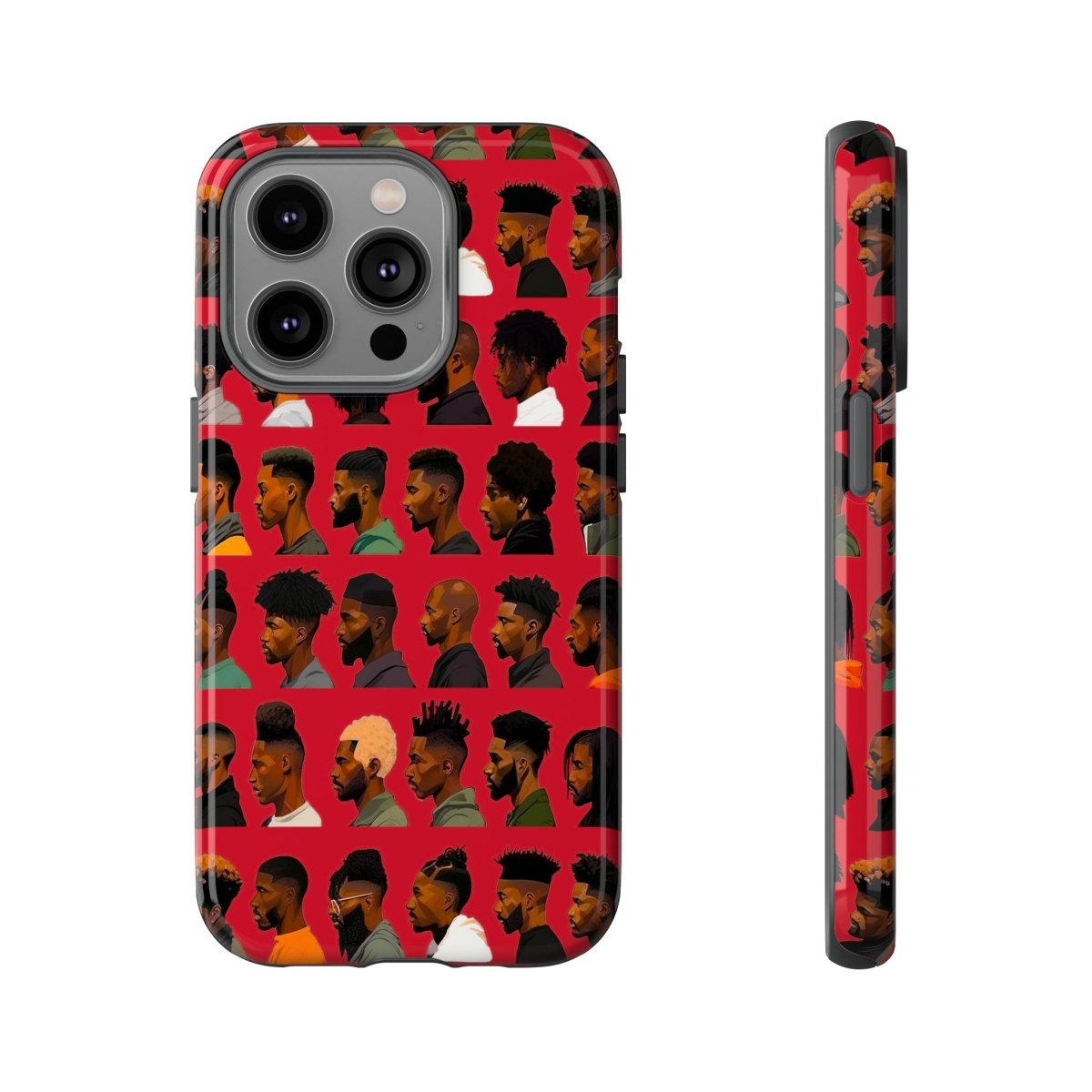 Barber Cuts Phone Case - Afrocentric Art by The Trini Gee