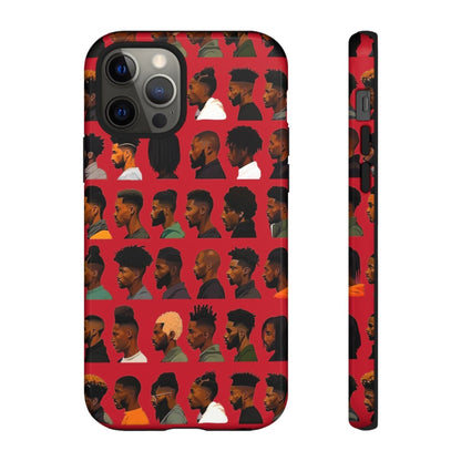 Barber Cuts Phone Case - Afrocentric Art by The Trini Gee