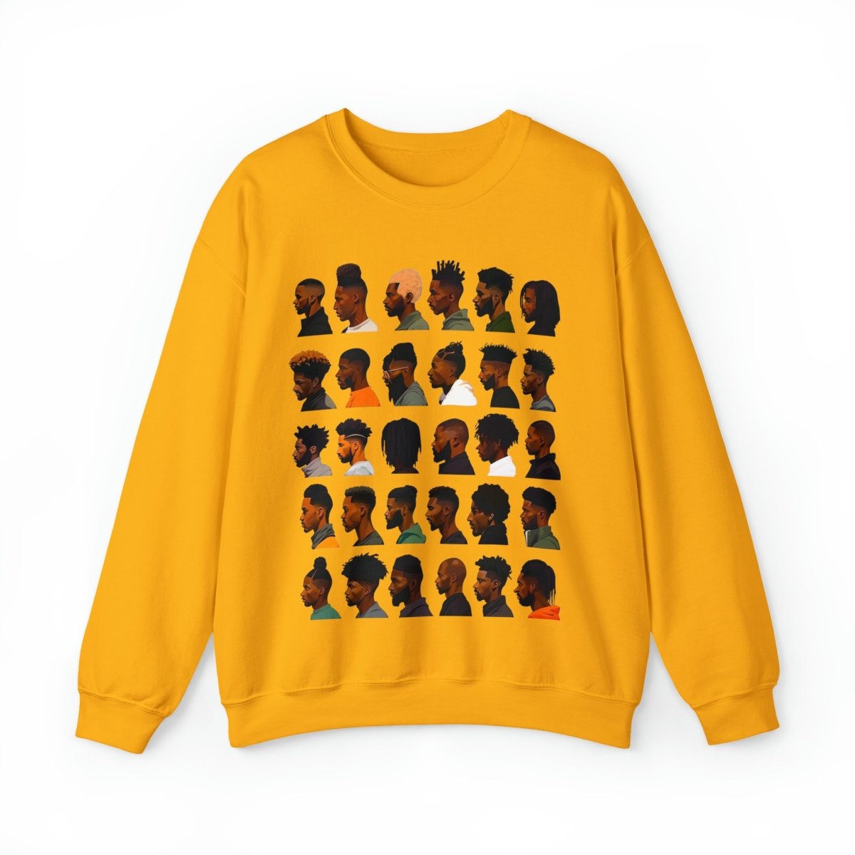 Barber Sweatshirt - Afrocentric Art by The Trini Gee