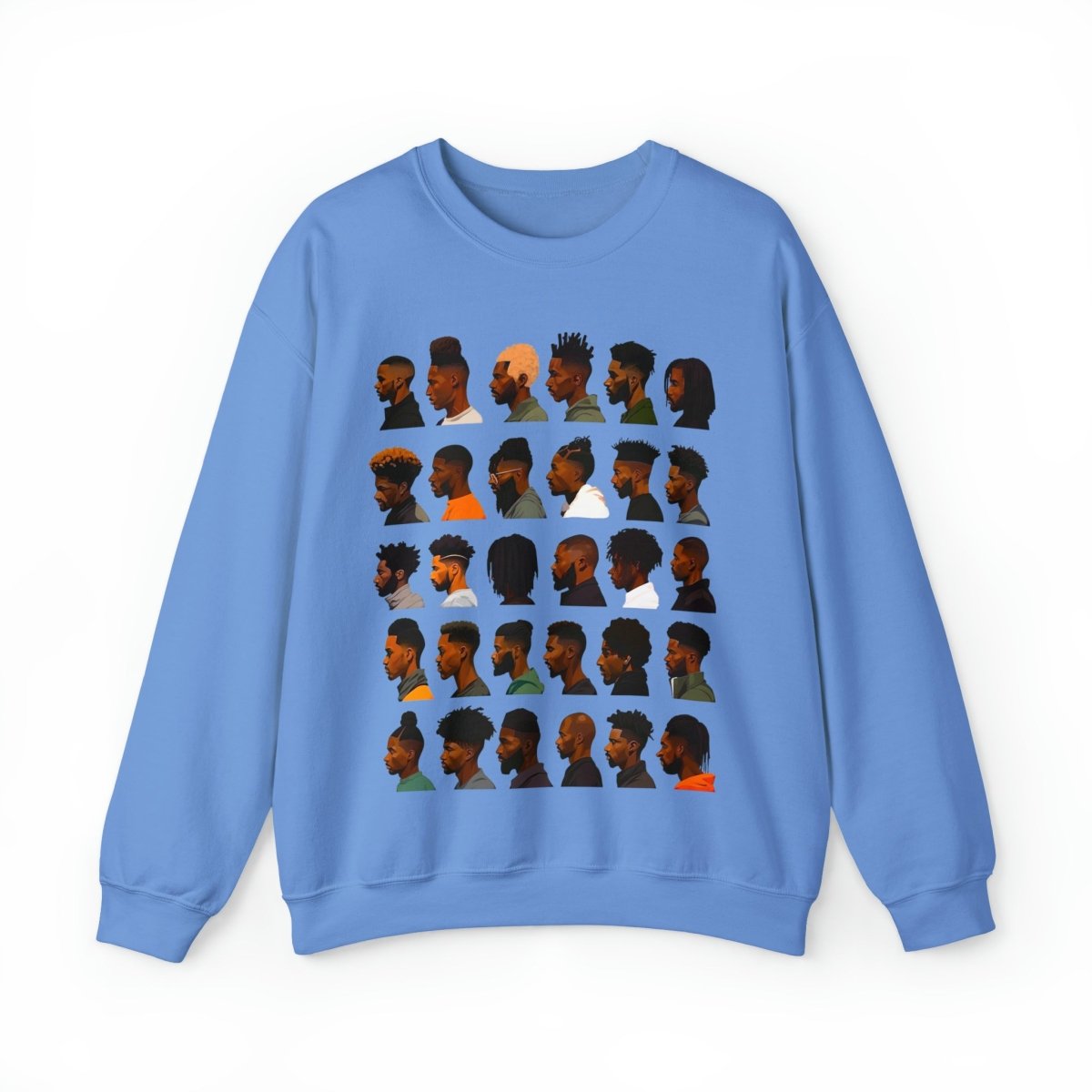 Barber Sweatshirt - Afrocentric Art by The Trini Gee