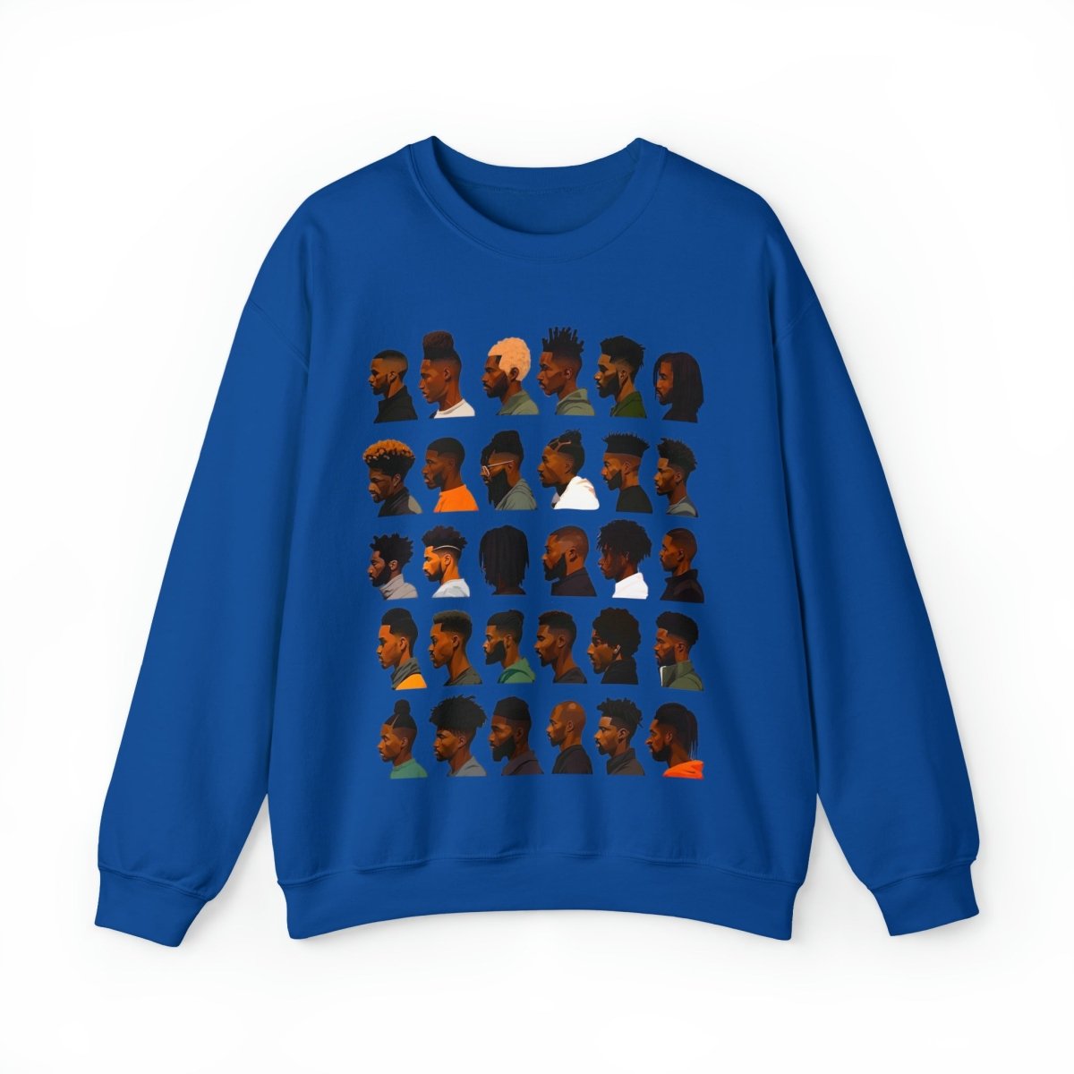 Barber Sweatshirt - Afrocentric Art by The Trini Gee