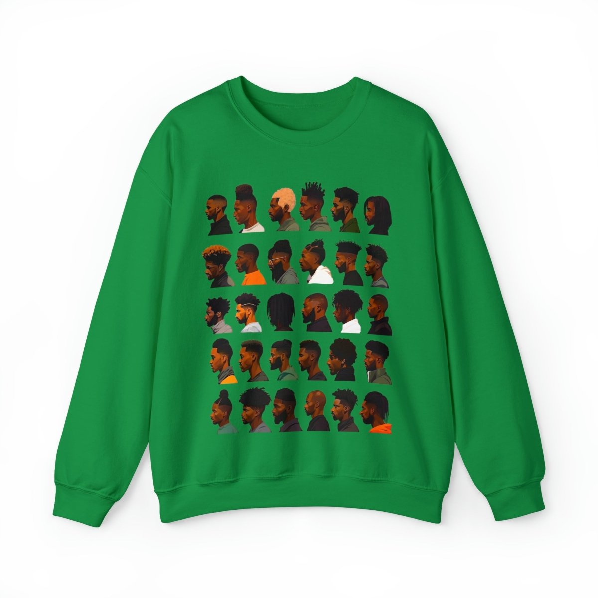 Barber Sweatshirt - Afrocentric Art by The Trini Gee