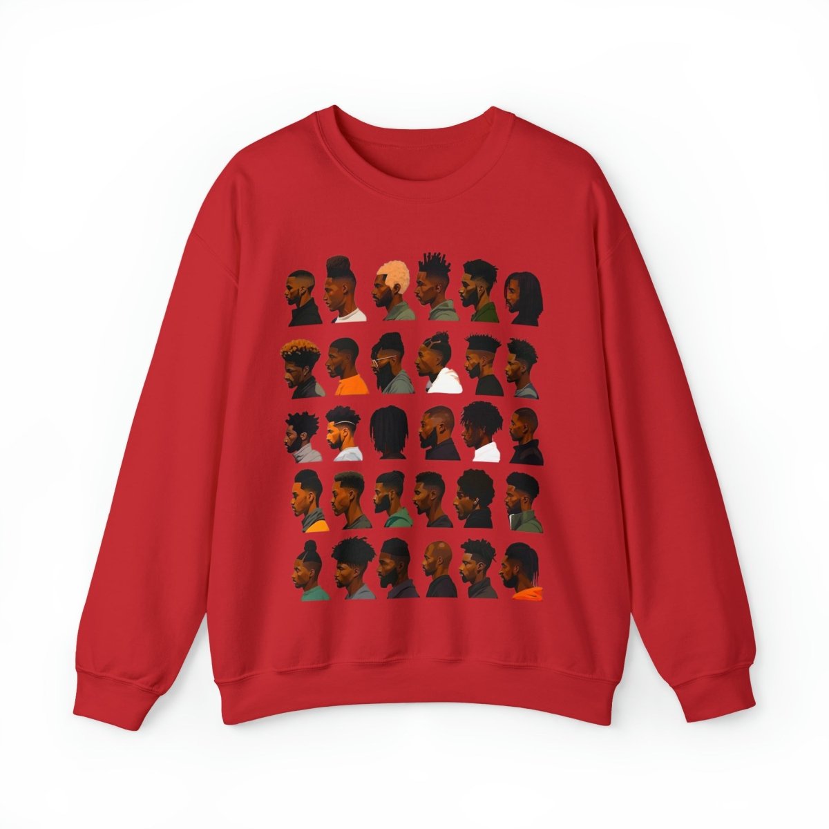 Barber Sweatshirt - Afrocentric Art by The Trini Gee