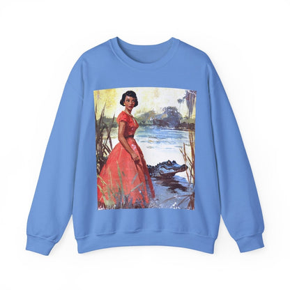 Bayou Beauty Sweatshirt - Afrocentric Art by The Trini Gee